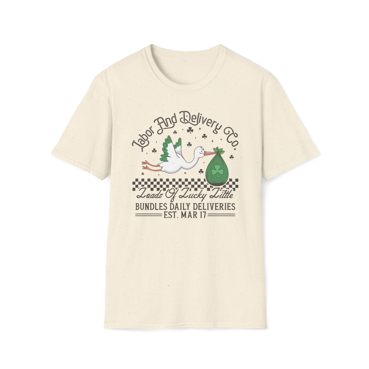 St. Patty Day LD Nurse Unisex Softstyle T-Shirt