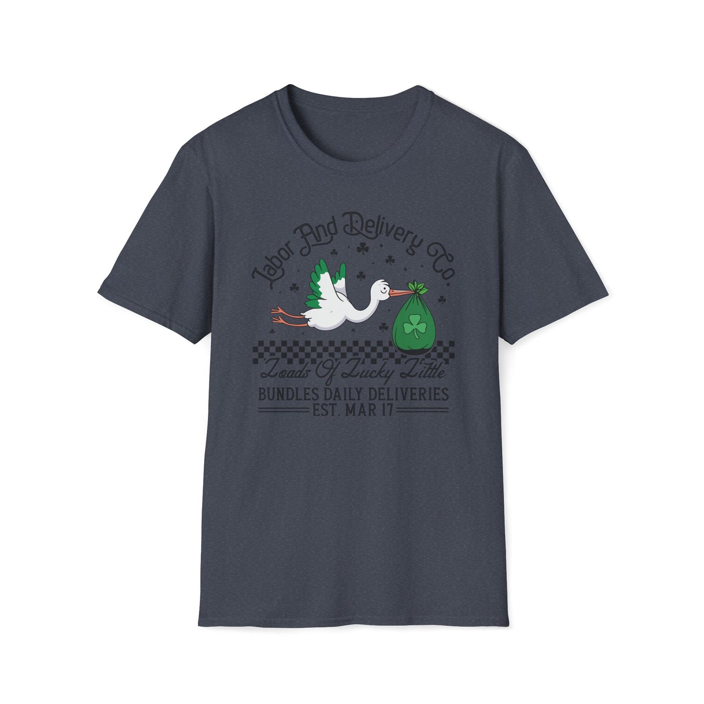 St. Patty Day LD Nurse Unisex Softstyle T-Shirt