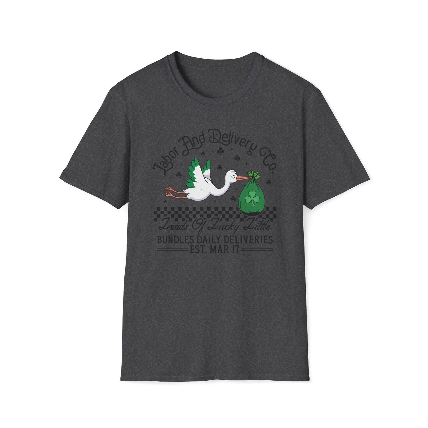 St. Patty Day LD Nurse Unisex Softstyle T-Shirt