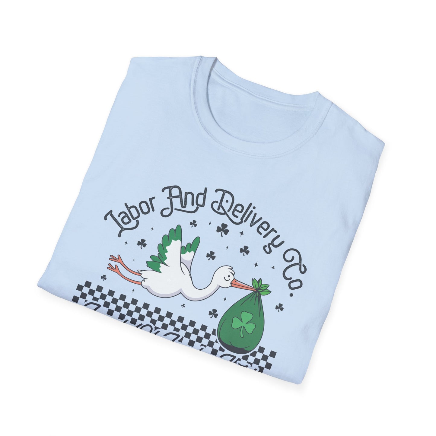 St. Patty Day LD Nurse Unisex Softstyle T-Shirt