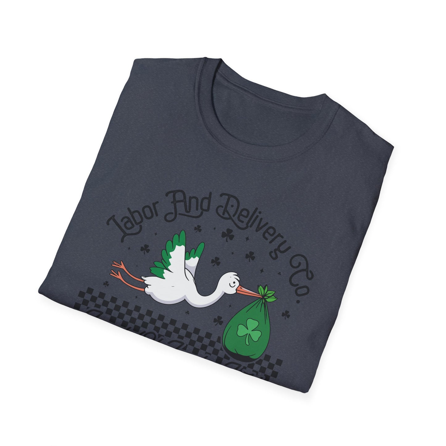 St. Patty Day LD Nurse Unisex Softstyle T-Shirt