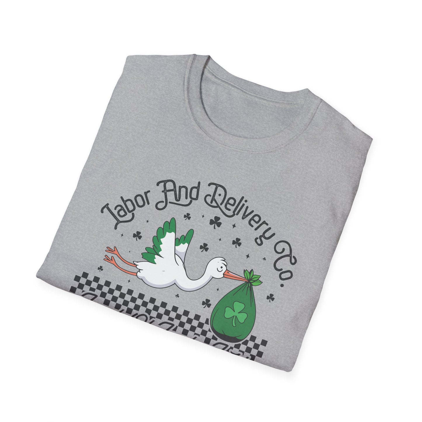 St. Patty Day LD Nurse Unisex Softstyle T-Shirt