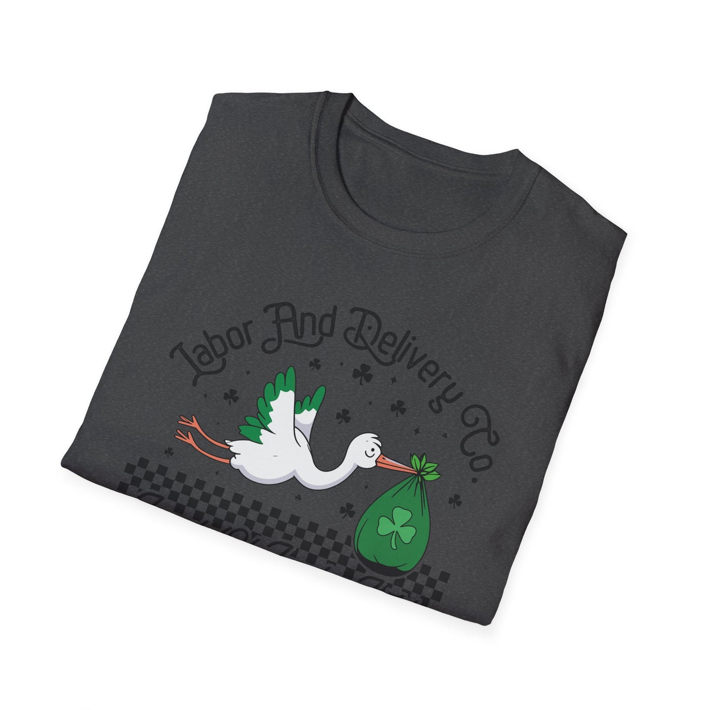 St. Patty Day LD Nurse Unisex Softstyle T-Shirt