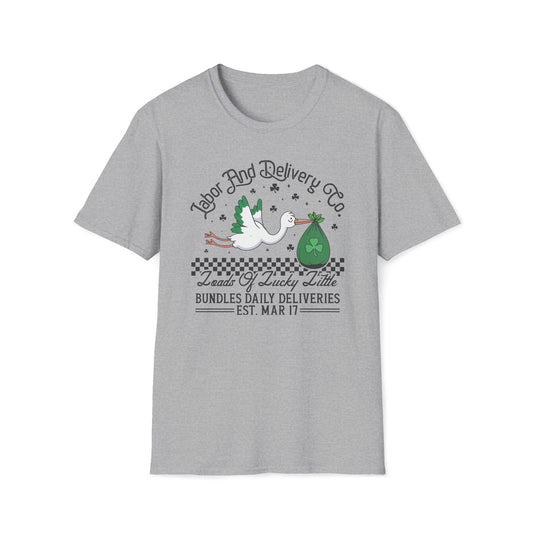 St. Patty Day LD Nurse Unisex Softstyle T-Shirt
