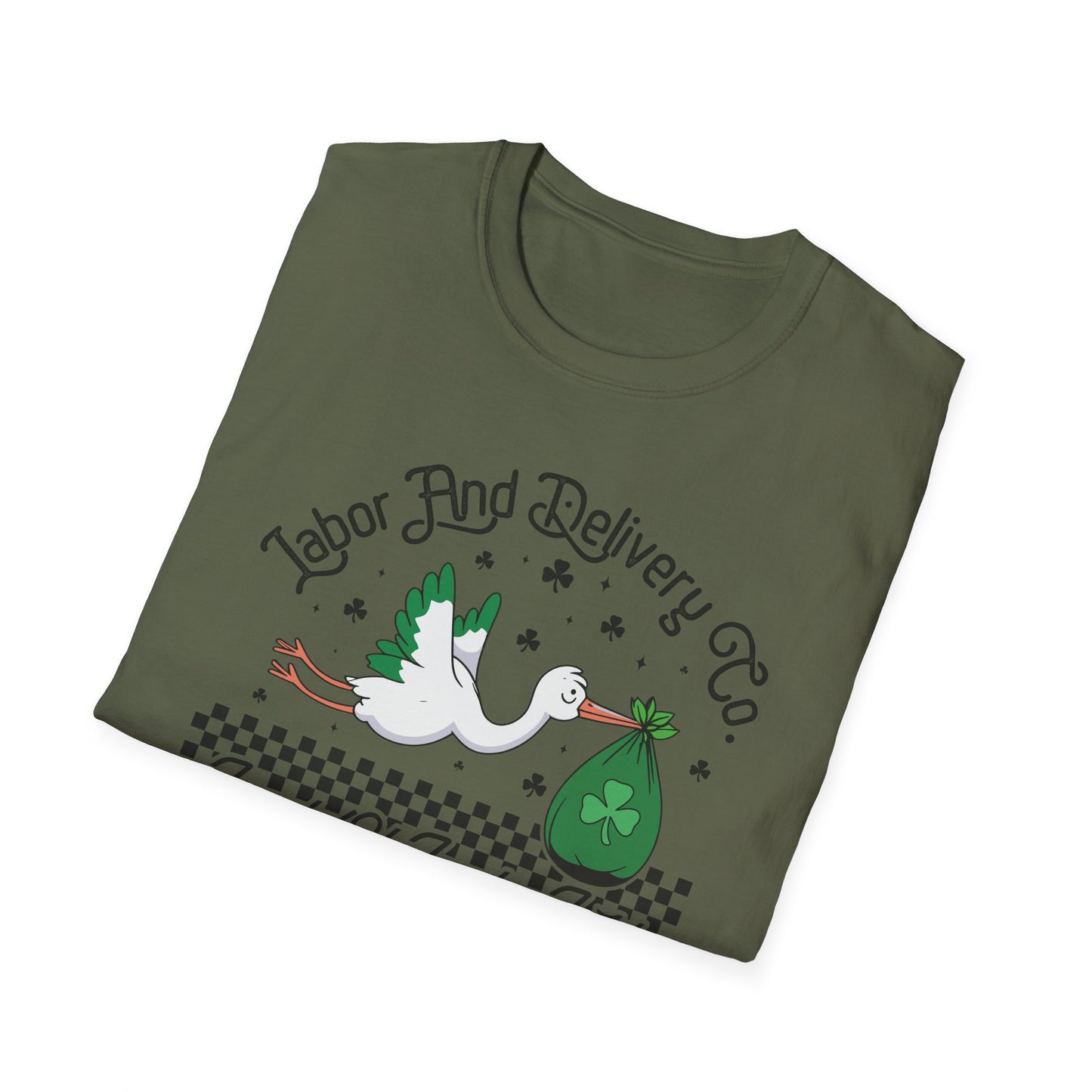 St. Patty Day LD Nurse Unisex Softstyle T-Shirt