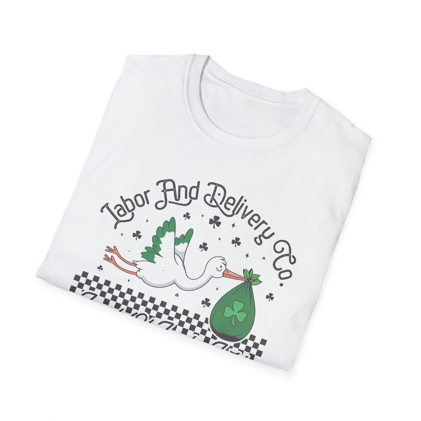 St. Patty Day LD Nurse Unisex Softstyle T-Shirt