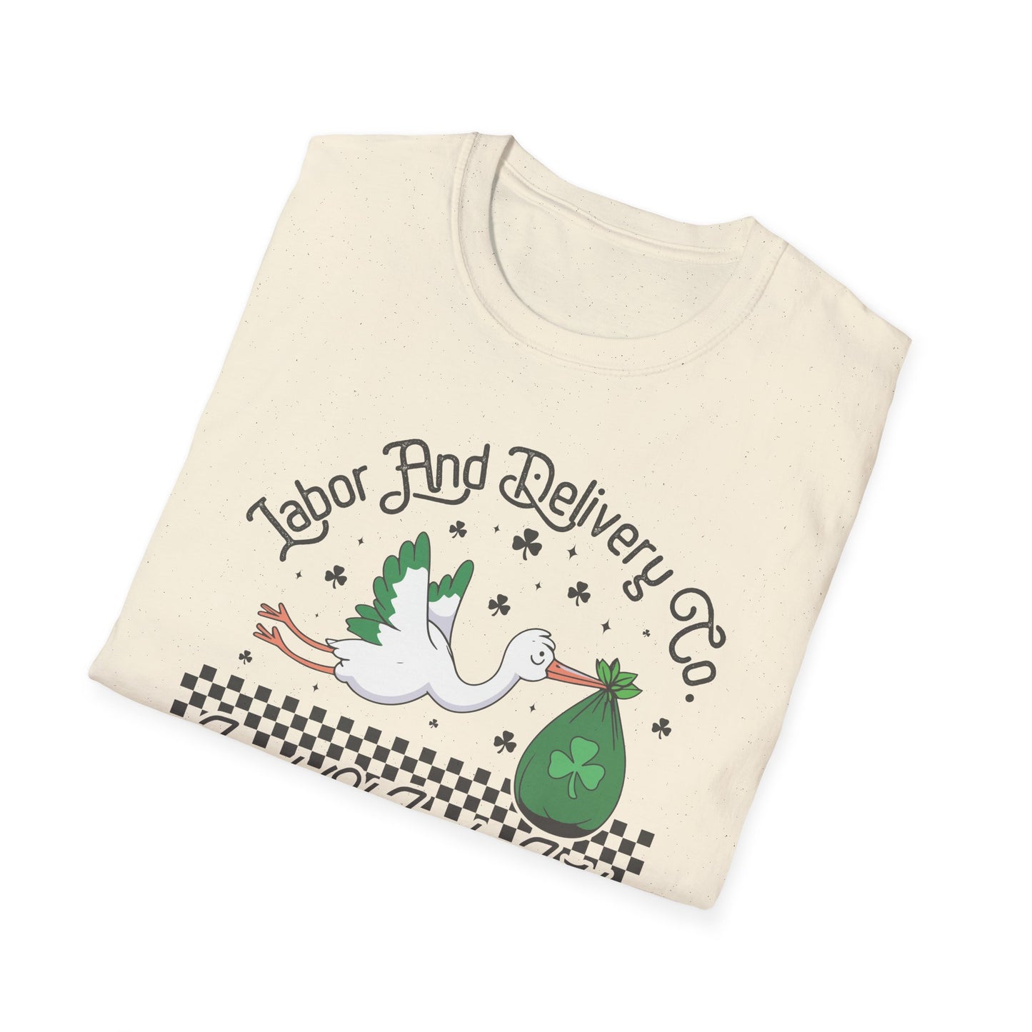 St. Patty Day LD Nurse Unisex Softstyle T-Shirt